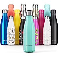 Proworks Botella de Agua Deportiva de Acero Inoxidable | Cantimplora Termo con Doble Aislamiento para 12 Horas de Bebida…